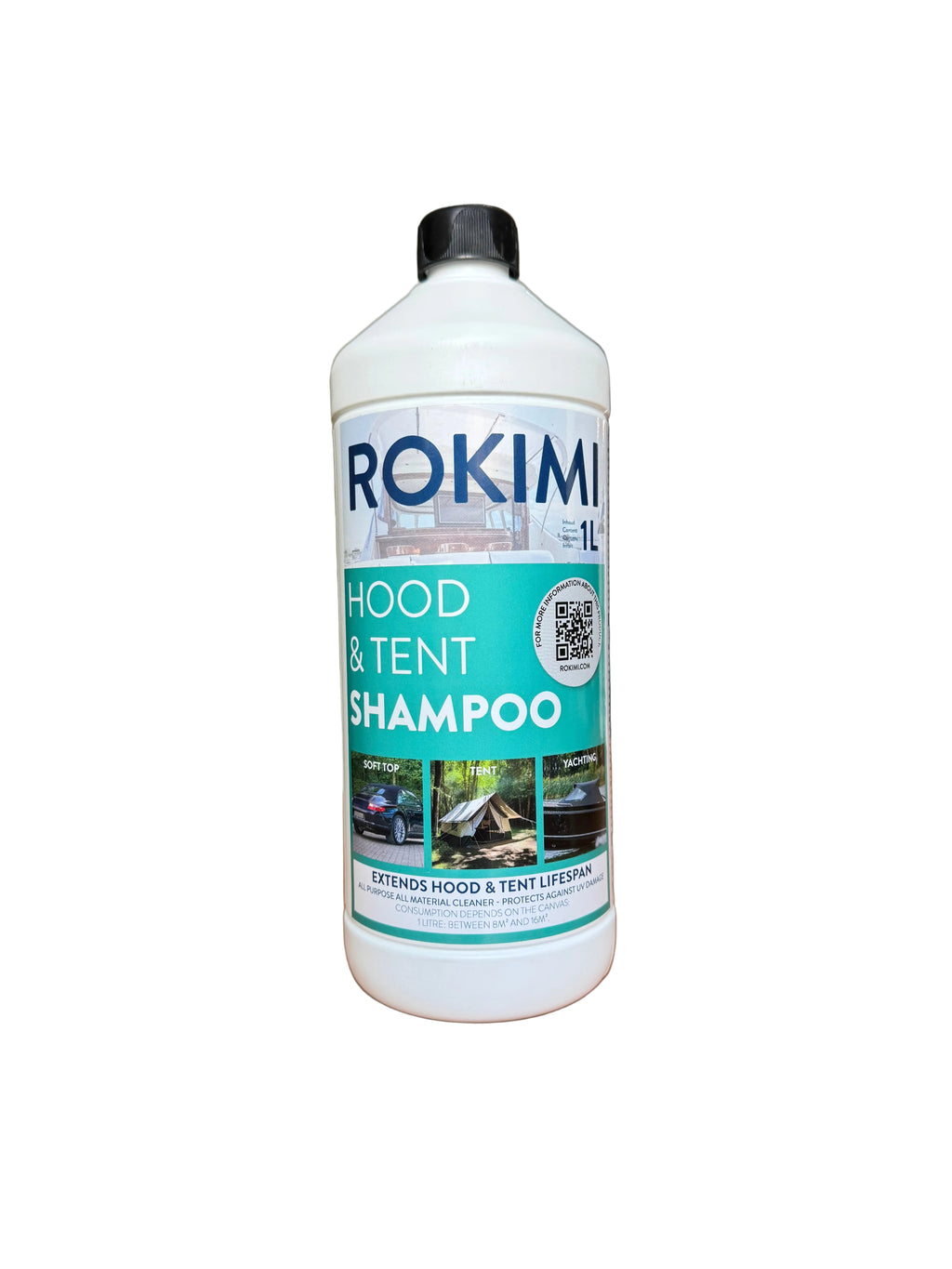 ROKIMI Hood & Tent Shampoo 1L – Reiniger voor Bootkap, Tentdoek & Cabriodak