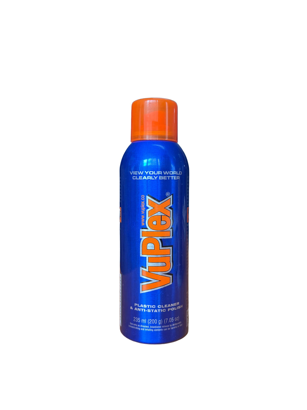 VuPlex Plastic Cleaner & Anti-Static Polish 235 ml – Reiniger en Polish voor Bootramen, Plexiglas & Kunststof