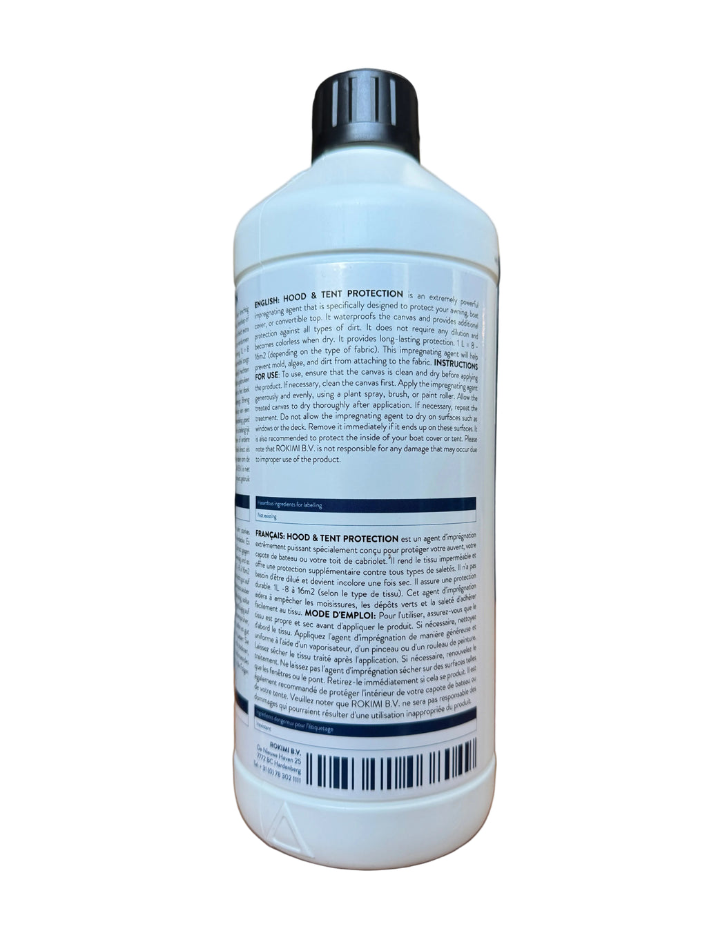 ROKIMI Hood & Tent Protection 1L – Impregneermiddel voor Bootkap, Tent & Cabriodak
