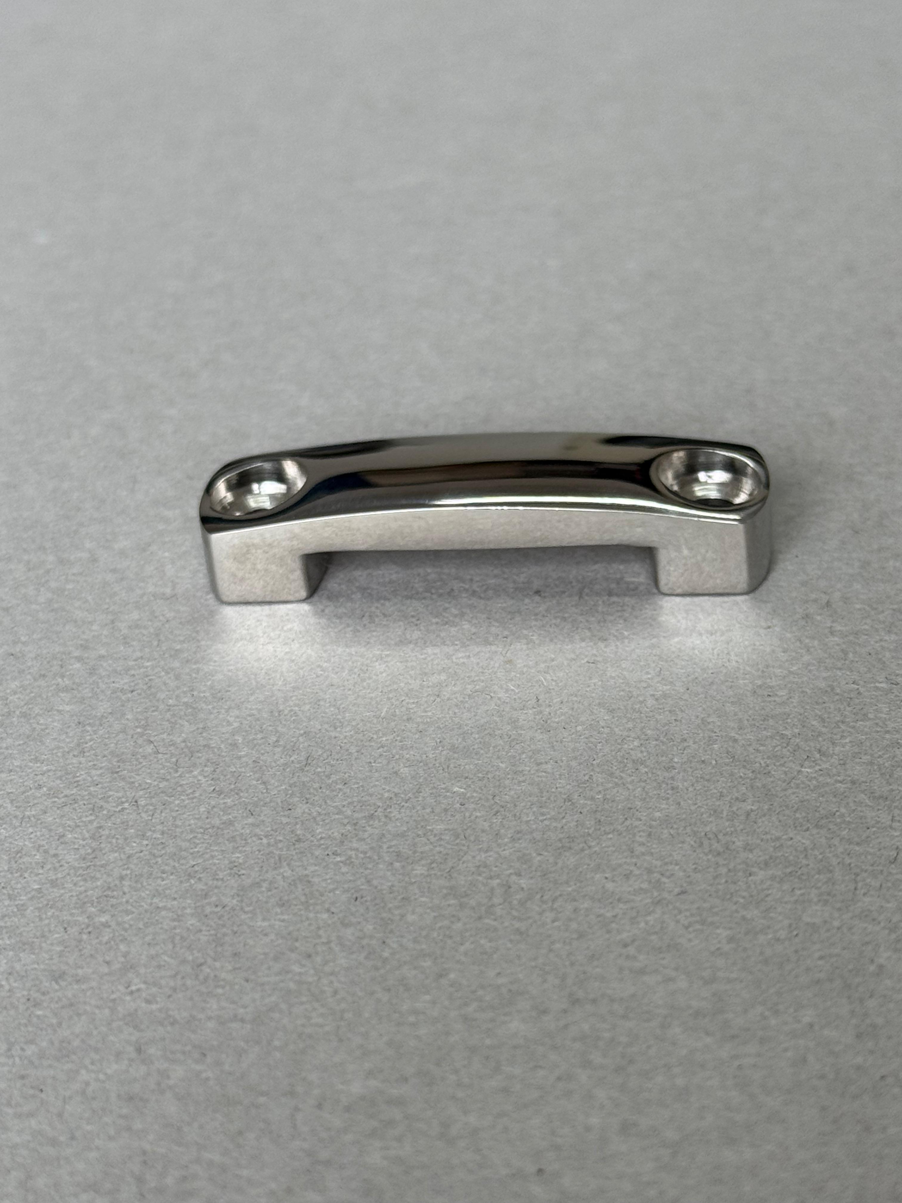 RVS Bandbrug / Zadel / Beugel voor Biminitop & Buiskap - RVS 316 - Luxe