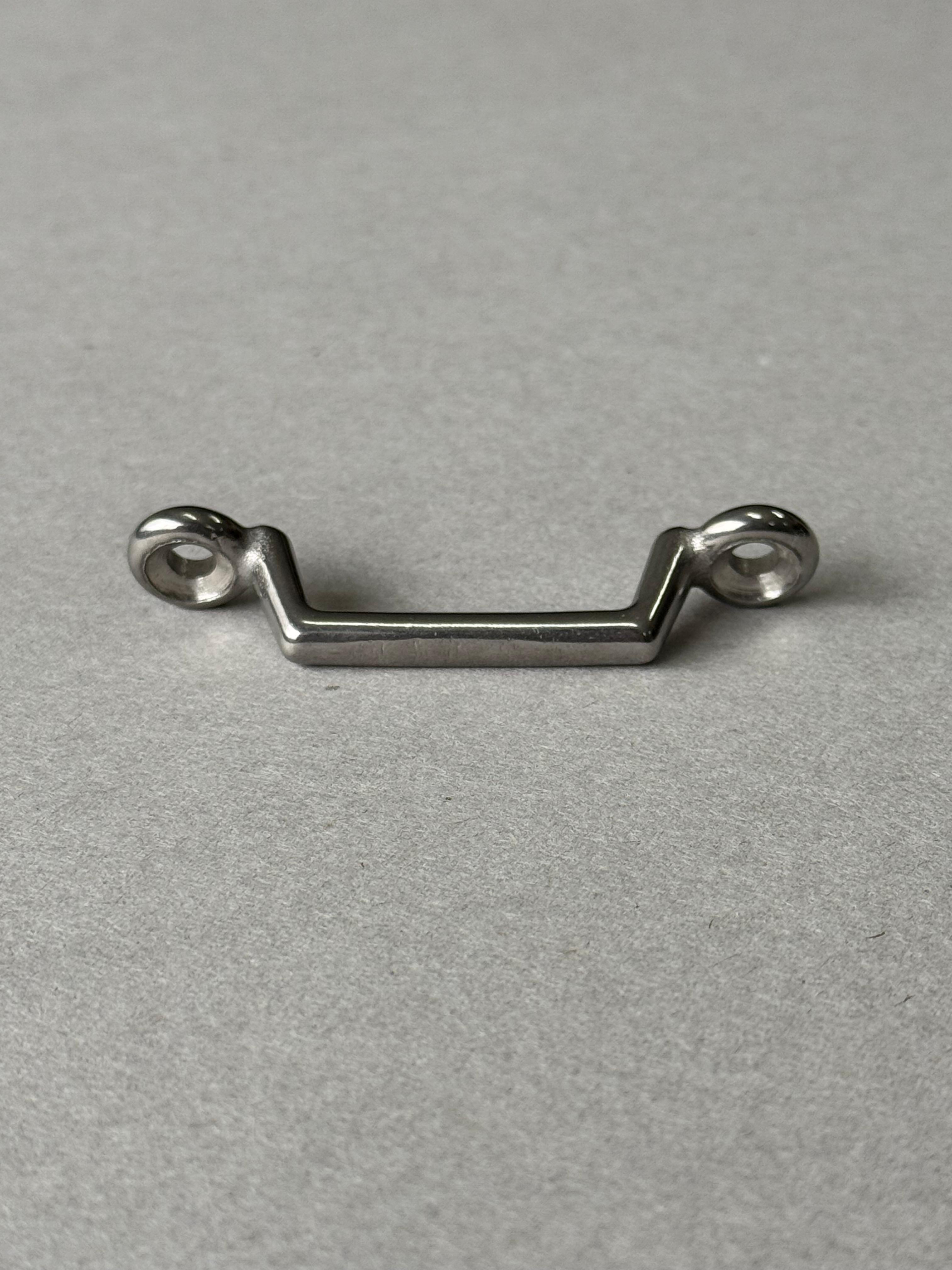 RVS Bandbrug / Zadel / Beugel voor Biminitop & Buiskap - RVS 316 - Luxe