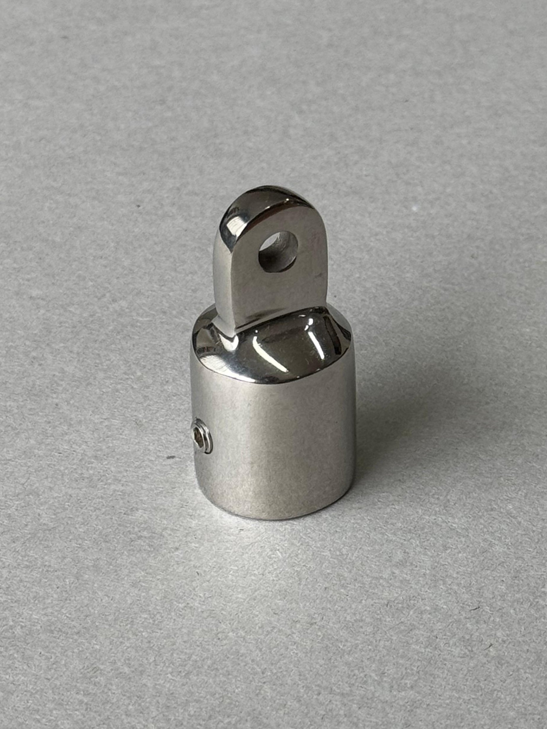 Eindstuk voor biminitop / buiskap - RVS 316